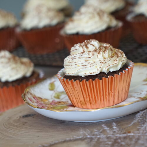 Eggless Chocolate Chip Cupcakes Recipe (Vegan)