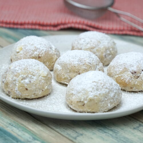 Vegan Snowball Cookies Recipe