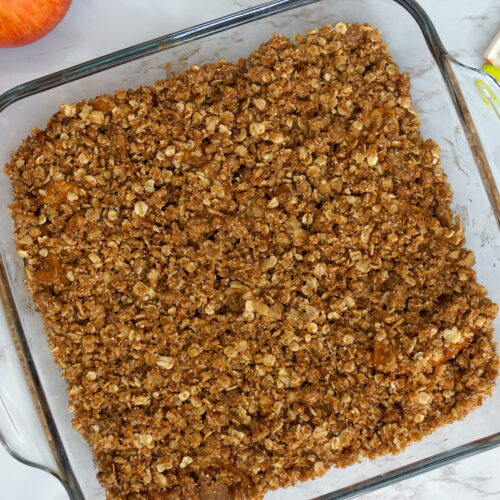 Vegan Apple Crisp (Crumble) Recipe